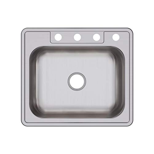 Buy 1 get 1 🔥 Elkay DXR25224 Dayton Single Bowl Drop-in Stainless Steel Sink