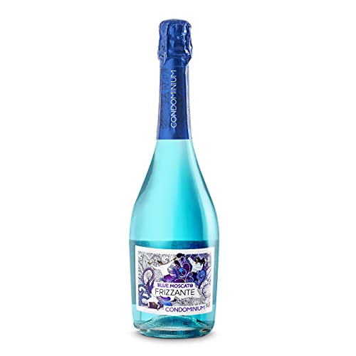 CONDOMINIUM vino blue frizzante 7º botella 75 cl