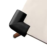 Table Corner Protectors, 10 Pack Foam Corner Cushion Protector, Edge Corner Guards for Baby (Black) - Image 3