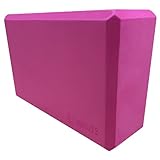 El bloque de Yoga se puede utilizar para facilitar muchas posturas de Yoga o Pilates.
