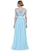 iiniim Mujer Vestido Largo Floreado de Fiesta Boda Vestido Vintage Retro Elegente...