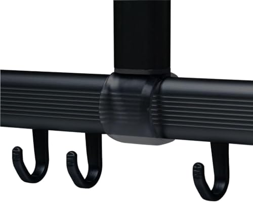 Barre de douche d’angle universelle noire 800128 Sealskin