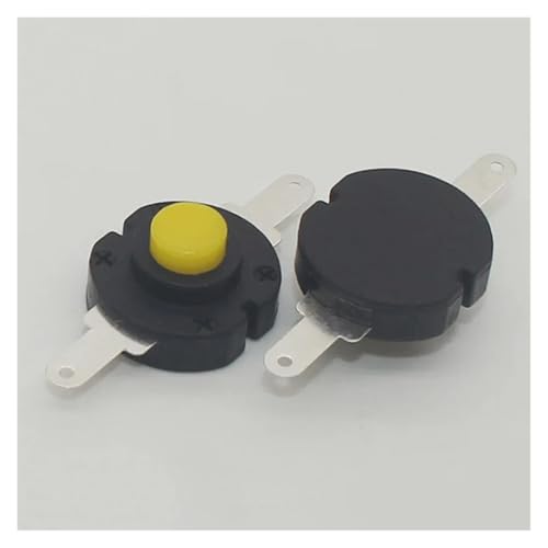 Interrupteur de lampe de poche 13x14mm lot de 10 boutons marche arrêt