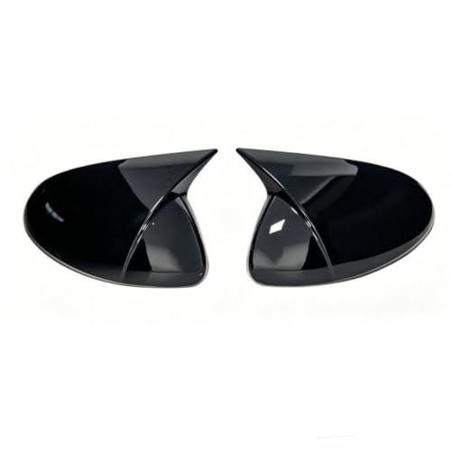 Coques de rétroviseurs Tiguan Mk1 noir brillant style Box Horn haut de gamme