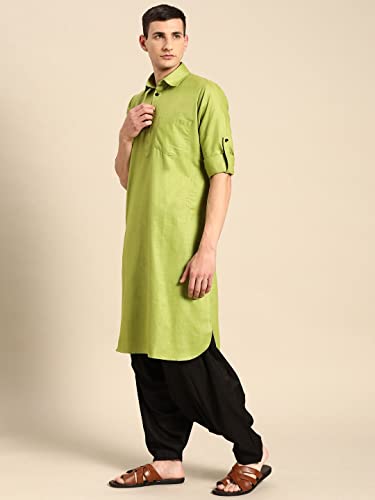 Image of Rajubhai Hargovindas Men's Premium Pathani Kurta