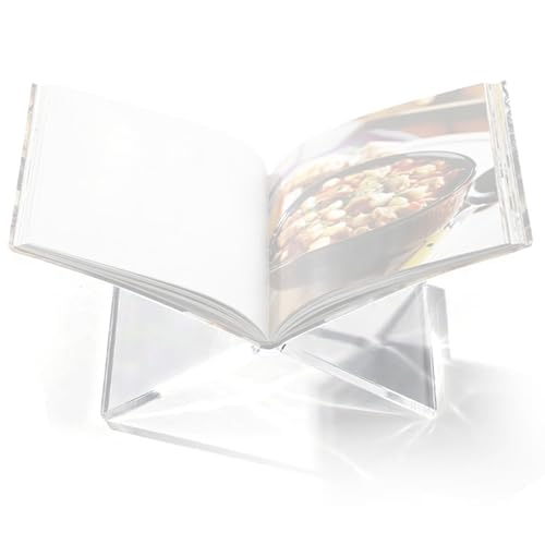 Étagère en acrylique sans assemblage pour un rangement de magazine facile