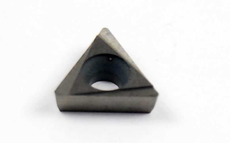WHW01/097152 Grade W10 Triangle Inserts .180 Flat to Opposite Corner X .320 Corner to Corner X .100 Thick LOT of 9 Pieces X .095 Hole