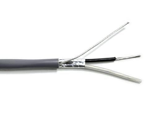 Câble instrumentation 18 AWG blindé feuille aluminium conducteur cuivre étamé pour signal CM