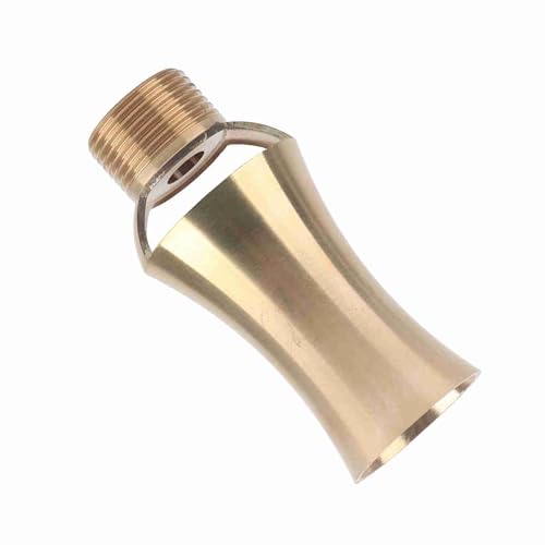 Akozon Ugello per Fontana a Cascata con Torre di Ghiaccio in Bronzo, 1/2, 3/4 Testa Irrigatore in Stile Cedro per Laghetti e Giardini Acquatici (4 punti 6 punti tipo