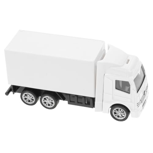 Ornamento per camion in miniatura: il design vintage unico e accattivante di questo di camion può essere ampiamente utilizzato per decorare la scrivania di casa o dell'ufficio, piccolo camion