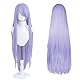 100cm lange Perücke, universelle Anime-Kostüm-Cosplay-Perücke, perfekt für Party, täglichen Gebrauch, Festivals und Halloween, ideal für TV, Film, Anime-Charakter-Cosplay (Lavendel)