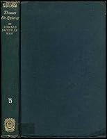 Thomas De Quincey : his life and work B01GY4LJ1Y Book Cover