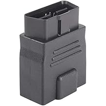 Mini Size OBD2 OBDII Full 16 Pin Male to Female Adapter Diagnostic Extender OBD Port Extension Connector Converter for Car Repair Shop or Testing Institution