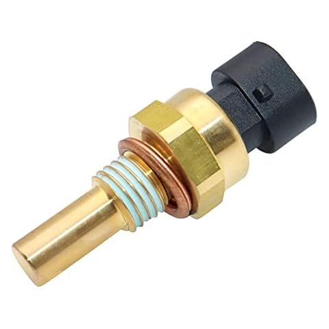KEJSTED Engine Coolant Temperature Sensor 213-4514 213-4333 Compatible with Chevy Avalanche Impala Trailblazer Suburban 1500 2500 HD Express Silverado GMC Envoy Sierra Yukon Savana Saturn 19236568 Cover