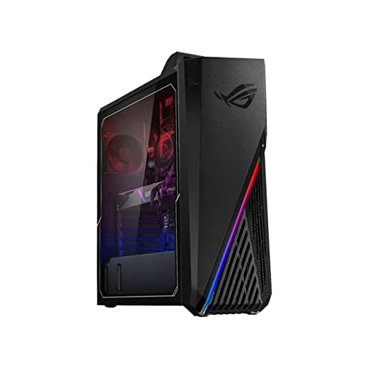 ROG Strix GA15DK Gaming Desktop PC, AMD Ryzen 7 5800X, GeForce RTX 3070, 16GB DDR4 RAM, 512GB SSD + 1TB HDD, Wi-Fi 5, Windows 10 Home, GA15DK-AS776