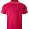 Men's Graphic Print Shirt Short Sleeve Casual Knit Top Comfortable Breathable Fashion Tee for Daily Wear Red #3