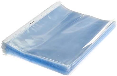 Amazon Basics Premium Punched Pocket, 80 Micron (Pack of 100)