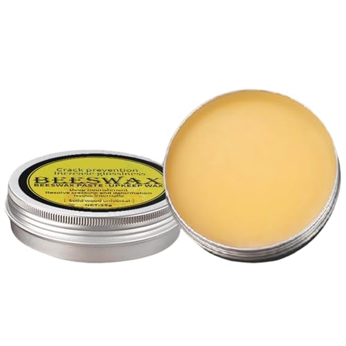 Beeswax Wood Polish & Wood Protector - For Wood Floors Tables Chairs Cabinets & Oak Conditioning Furniture Wax for Long-Lasting Protection