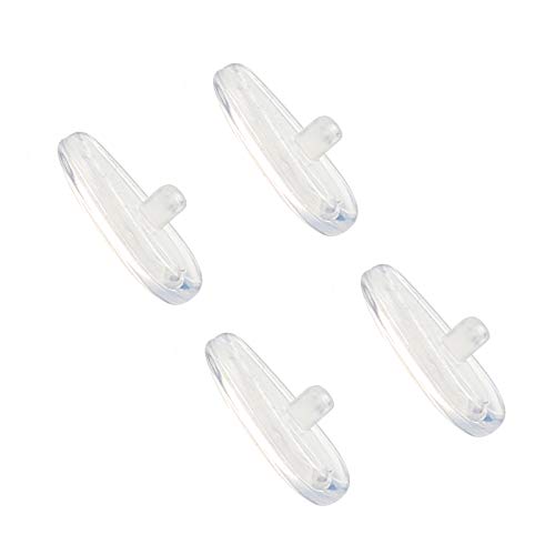 Almohadillas Oakley Wingfold OX5100 transparentes para solucionar marcas en la nariz