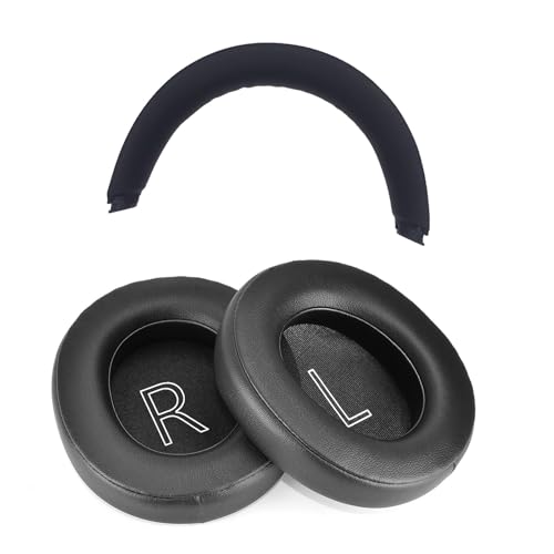 Almohadillas Espuma Viscoelástica para Auriculares Inalámbricos para Juegos Incluye Diadema Opcional