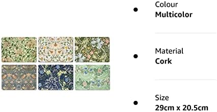 william morris Mixed Patterns Placemats - Set of 6