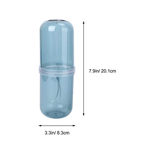 Hemoton Porta-Pasta de Dente de Plástico para Escova de Dentes de 2 Peças E Conjunto de Caneca de De