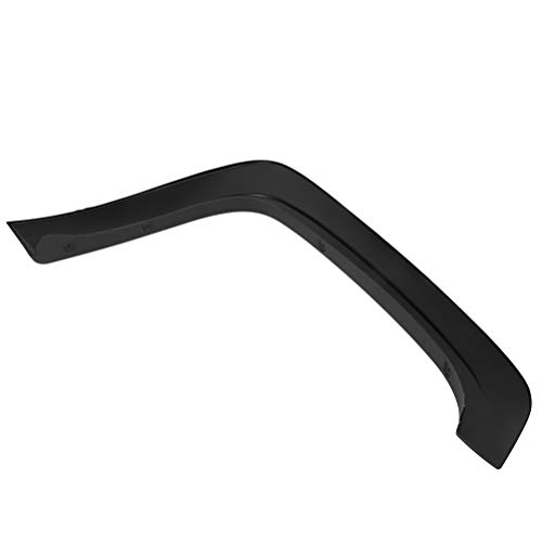 4Pcs Set Black Textured Polyurethane Oe Factory Wheel Fender Flares Fits For 2007-2013 For Chevrolet Silverado 1500 Fleetside 69.3" Short Bed #TOP3