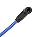 RLP Spark Plug Coil Wires Blue 8.0mm Ignition Coil Wires 14 Inches Fits SBF Small Block Ford 221 255 260 289 302 351W-Pack of 10