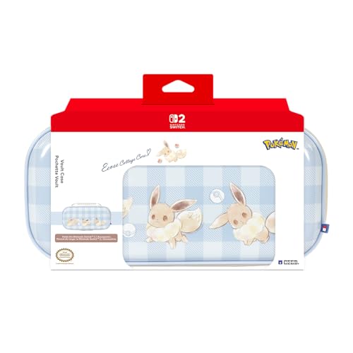 HORI Vault Case (Evoli Cottage Core) Premium Etui für Nintendo Switch 2 – Hartschalen-Tasche – Offiziell Nintendo und Po...