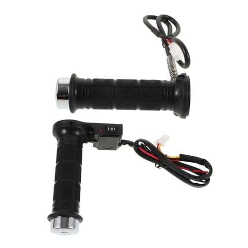 BESTOYARD 1par Empuñaduras Calefactables Para Motocicleta Manillares Diseño Elegante y Instalación Compatibles Varios De Moto Proporcionan y Condiciones Frías