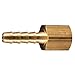 1/4in F SOLID END- 1/4in ID H