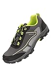 Mountain Warehouse Softshell Schuhe für Kinder - Strapazierfähige Wanderschuhe, atmungsaktive Trekkingschuhe Kinderschuhe mit Netzfutter, Laufschuhe - Für Reisen Limette 32