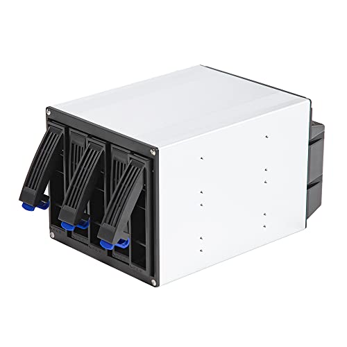 Caja externa para 5 discos duros SATA 3.5"/2.5" SAS, rack móvil miniatura 5