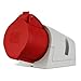 Produktbild REV CEE Wandsteckdose - Starkstrom Steckdose, 400VAC, 32A, 5-polig, 3Ph + N + PE, IP44, rot