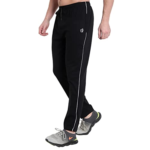 Image of BLUE STAR SHARK Mens's Cotton Piping Track Pant Lower