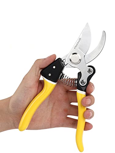 31KCY3dDvaL Garden Shears, Pruning Shears Made in Japan, Garden Secateurs for...