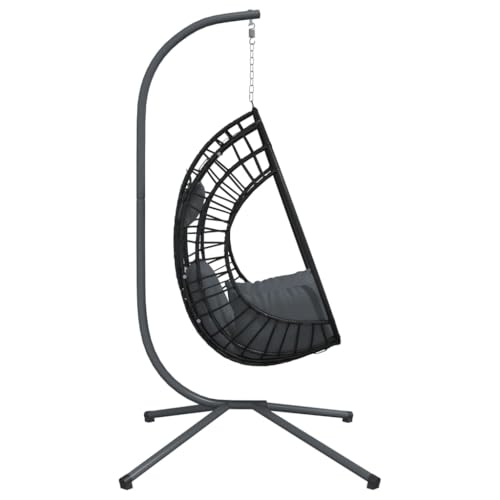 Fauteuil oeuf suspendu de jardin avec support stable