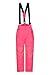 Produktbild Mountain Warehouse Honey Schneehose für Kinder - Schneedicht, Schneegamaschen, Schneeanzug mit Reißverschluss am Knöchel, abnehmbare Träger, 2 Taschen - Für Skiurlaub Rosa 104 (3-4 Jahre)