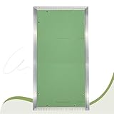 Panel de acceso para fontanería, incrustaciones de paneles de yeso con marco de aluminio, tamaño personalizado 40 x 50 cm, ideal para acceso a la ventilación