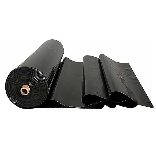 Bâche bassin en caoutchouc noir membrane imperméable pour étang à koïs et piscines de jardin