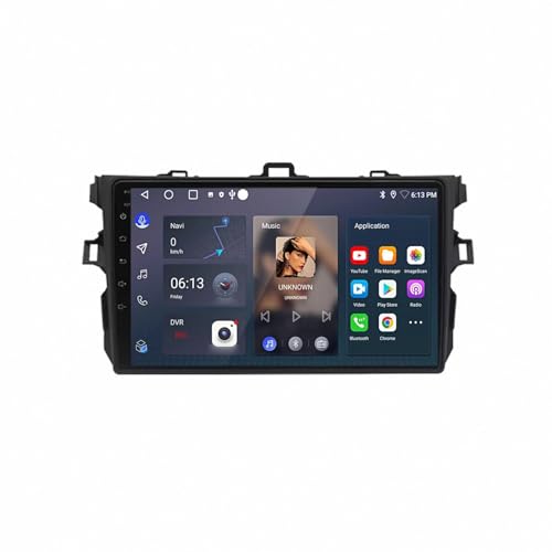 Radio de coche Toyota Corolla con Mirror Link y Airplay para vídeo en alta resolución