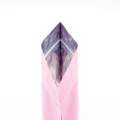 Sacs à fermeture de protection contre humidité rose mat