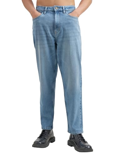 Image of Highlander Men's Straight Relaxed Fit Jeans | Stretchable | Everyday Comfort & Style| Jeans for Man|Premium Cotton Blend
