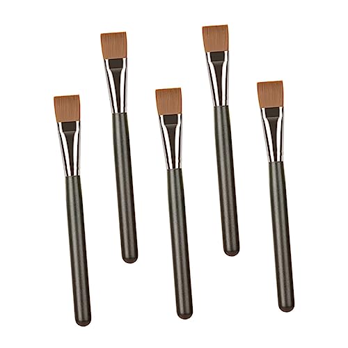 PACKOVE Handheld Face Mask Applicator Brush 5pcs Set Facial Mud Mask Makeup Tool Beauty Supplies
