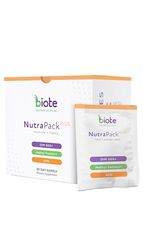 Biote Nutraceuticals - NutraPackPlus - Hormone Balance + Vitality Support (Daily Packets 30-Day)