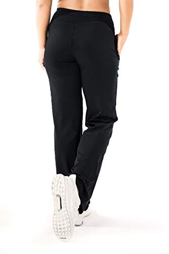 YogipaceZip-PocketsWomens-PetiteRegularTall-UPF-50-Wide-Leg-Travel-Pants-Casual-Pant