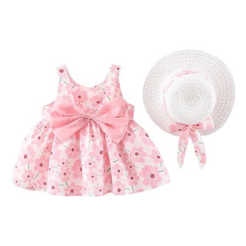 Chica Elegante Festivo Vestido Vestidos para NiñAs De Los AñOs 50 con Estampado Flores Florales En Forma A Verano Princesa Fiesta Casuales CumpleañOs GraduacióN, Concurso, Boda