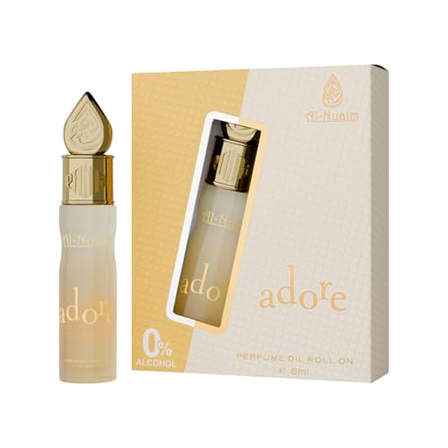 Image of Al-Nuaim Adore Attar Roll On - Pack Of 2 (6ml each) | Unisex Attar | Alcohol Free
