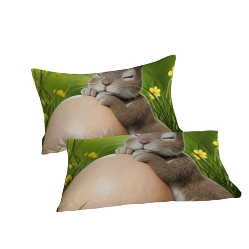 Housse de couette super king 260x220 lapin microfibre - 7