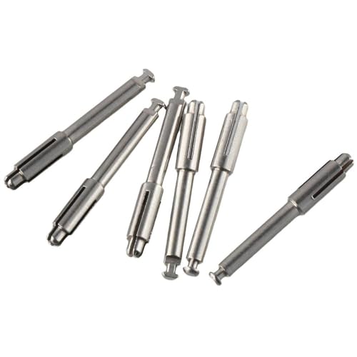Image of 6pcs Dental Mandrel Soflex Type Disc Fit Shank for Polishing Disk,Stainless Steel Mandrel Composite Tools